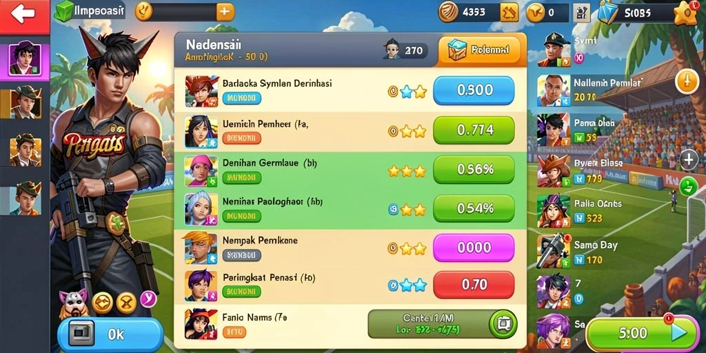 Tangkapan layar memperlihatkan mode multiplayer yang seru.