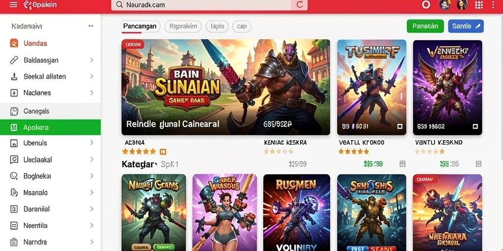 Menunjukkan fitur pencarian yang memudahkan pengguna menemukan film.