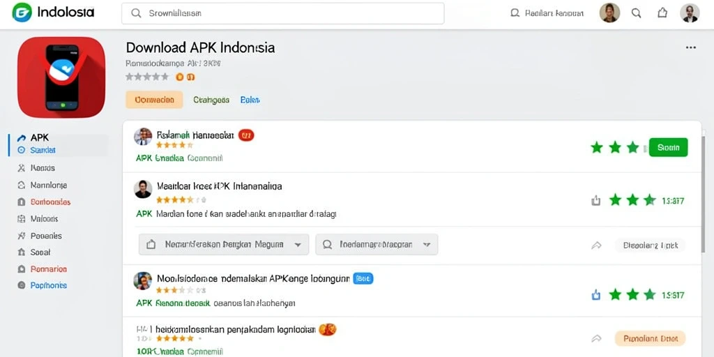 Tangkap layar ketiga menunjukkan menu pengaturan yang mudah digunakan.