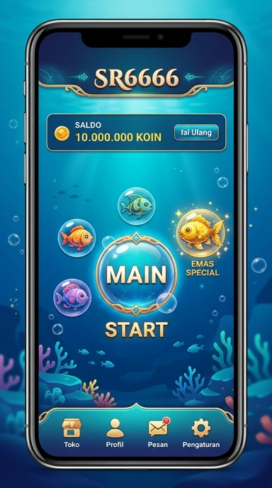 sr6666 — layar beranda